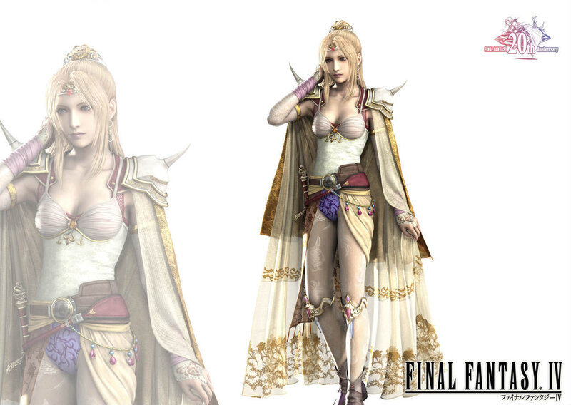 Female Character in Armor — White, Serene