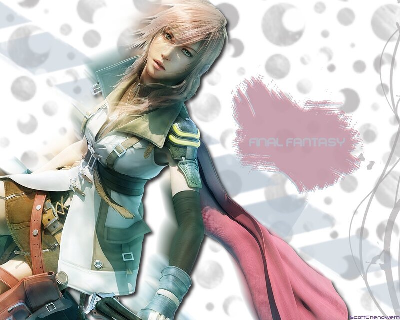 Female Character in Armor — White
