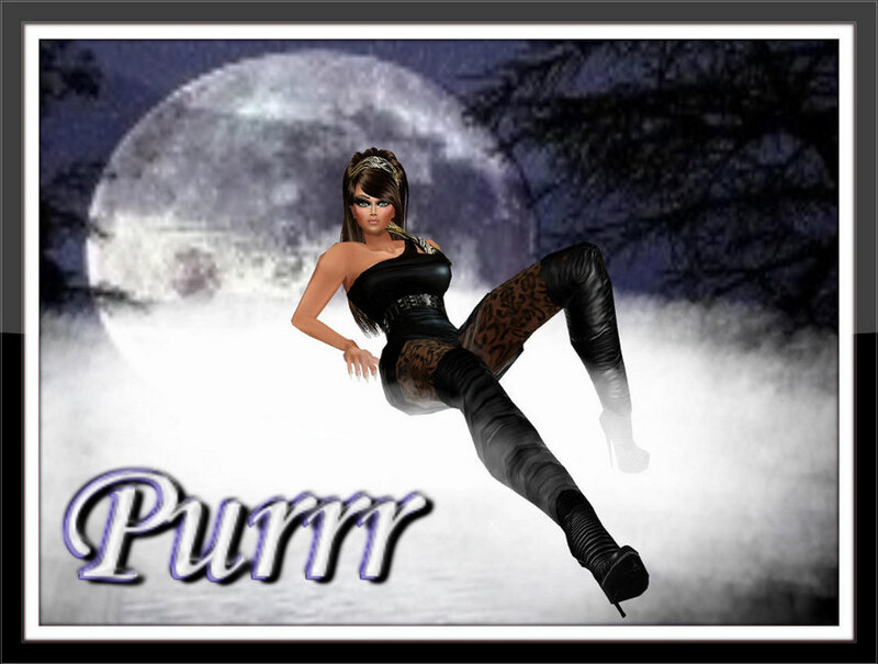 Female Character in Black Outfit — Dramatic, Night, 3d Render