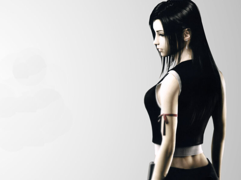 Female Character in Black Top — Neutral, 3d Render