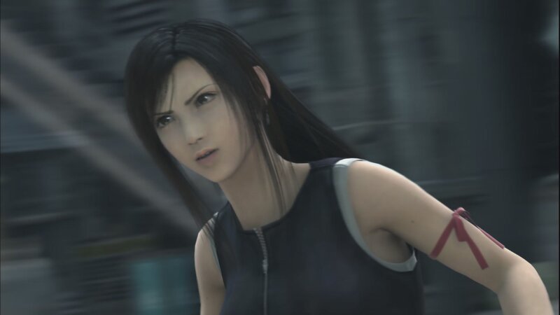 Female Character in Black Top — Serious, 3d Render, Black Top