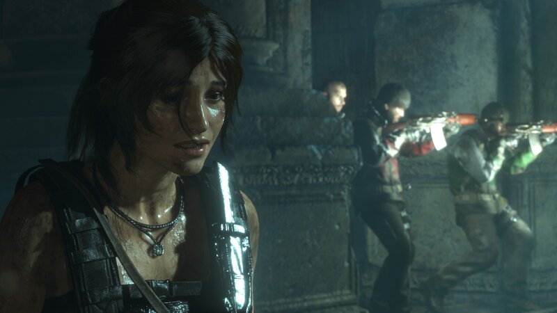 Female Character in Combat — Gray
