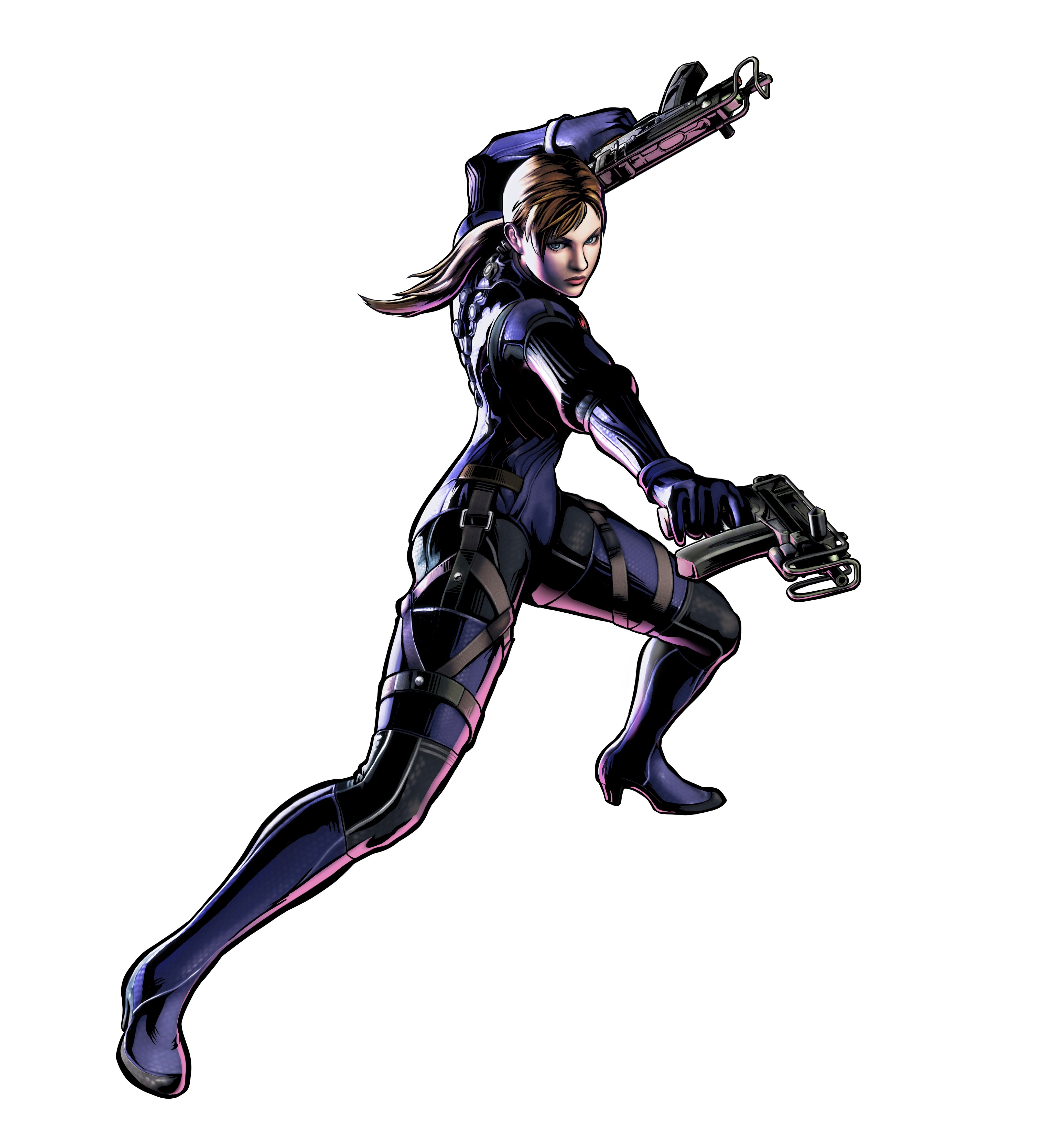 female character in combat pose