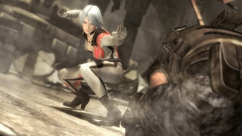 female character in combat stance