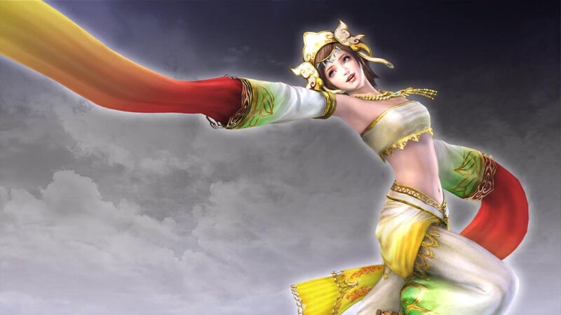 Female Character in Costume — Yellow