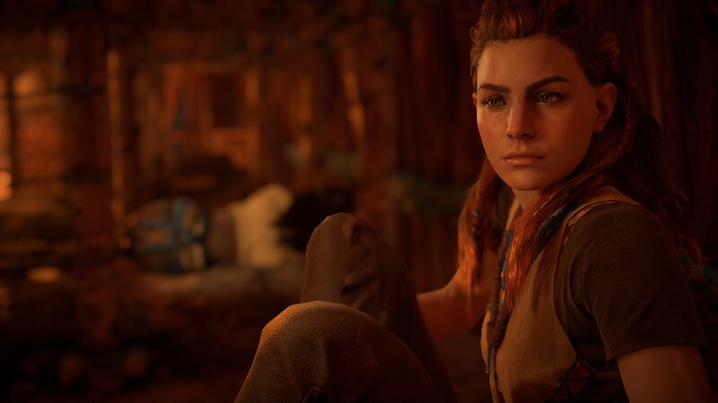Female Character in Dim Light
