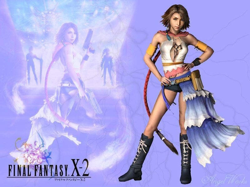 Female Character in Fantasy Outfit — Purple