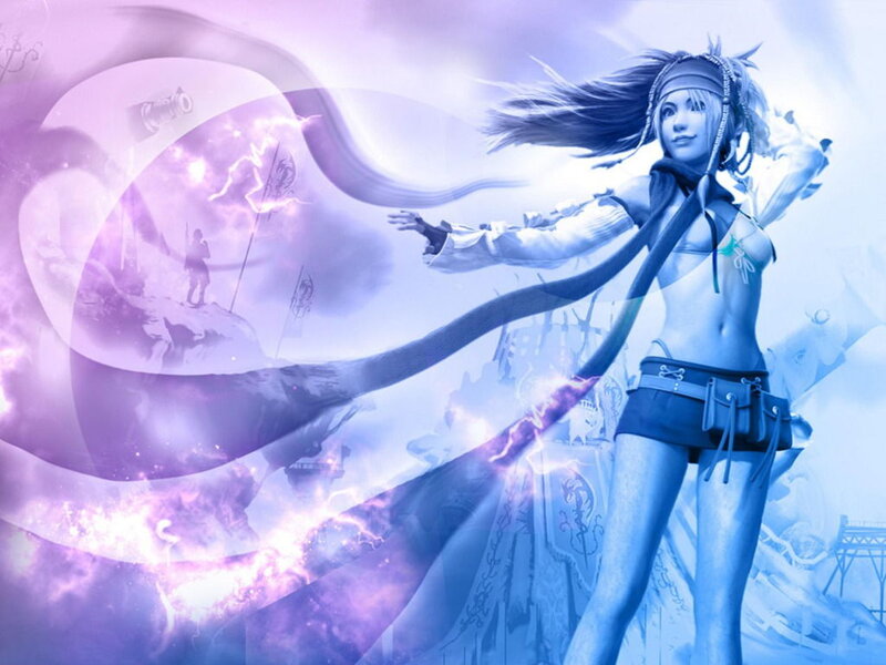 Female Character in Fantasy Scene