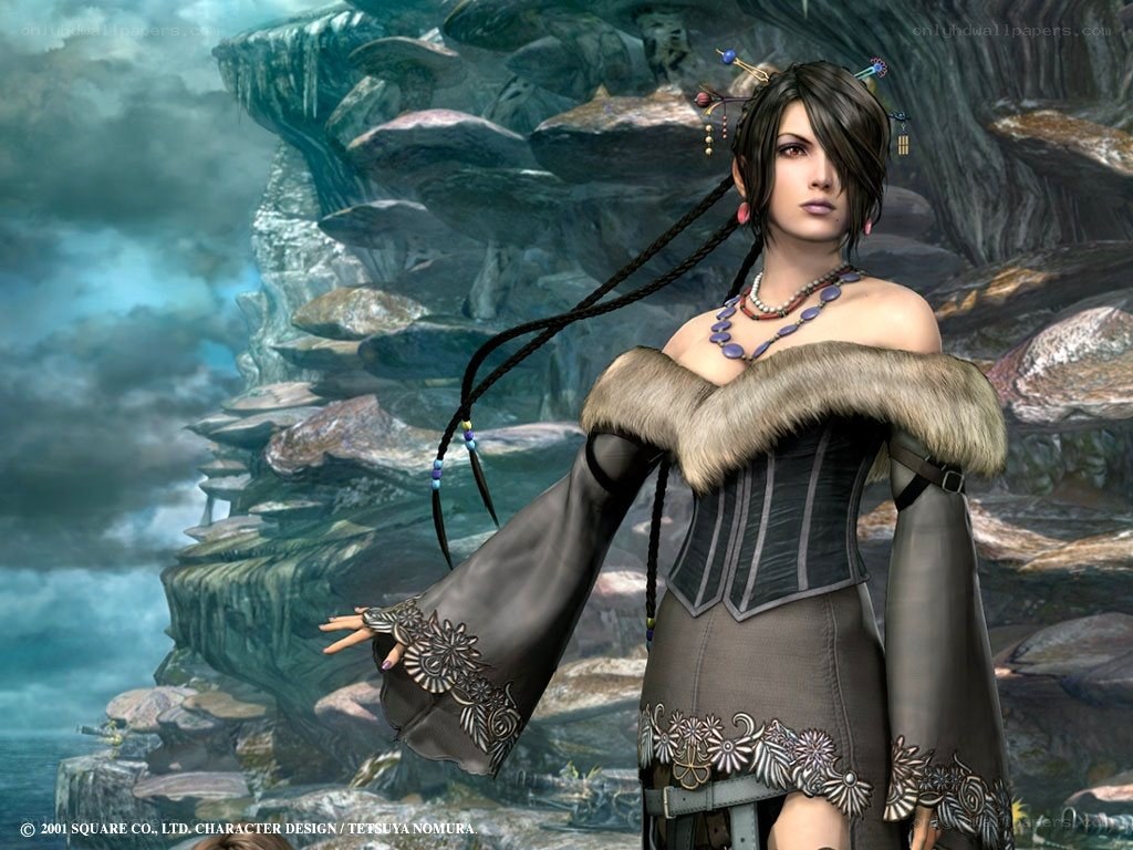 female character in fantasy setting