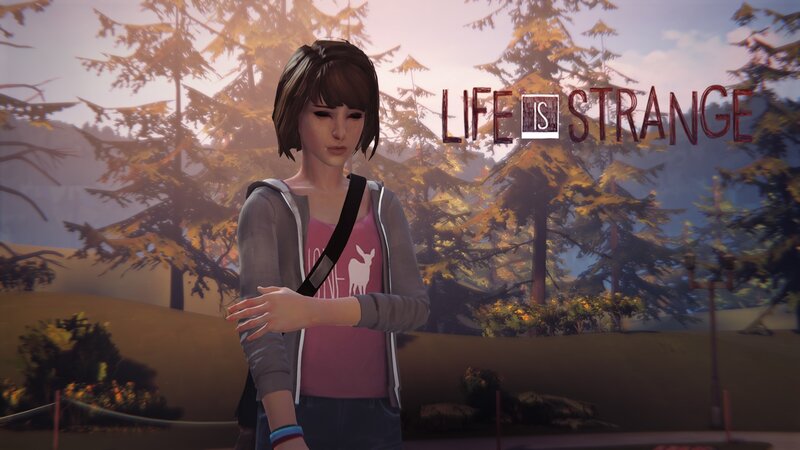 Female Character in Forest — Brown