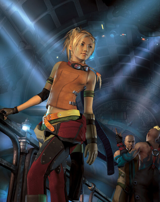 female character in futuristic setting