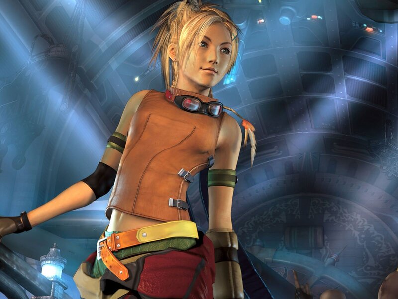 female character in futuristic setting