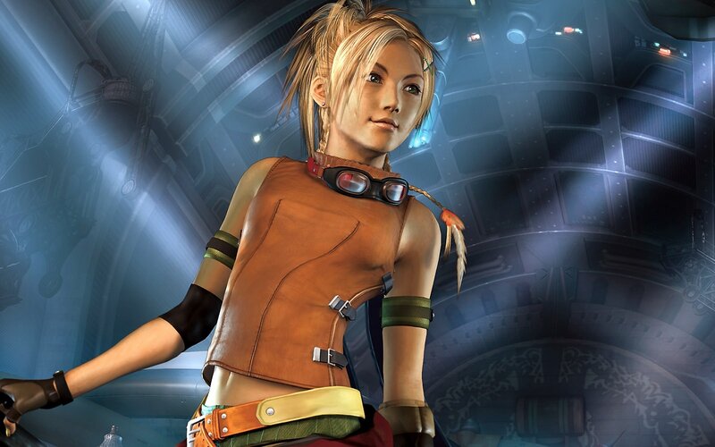 female character in futuristic setting