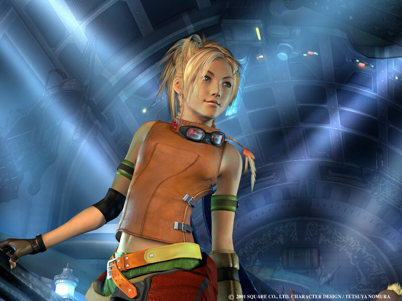 female character in futuristic setting