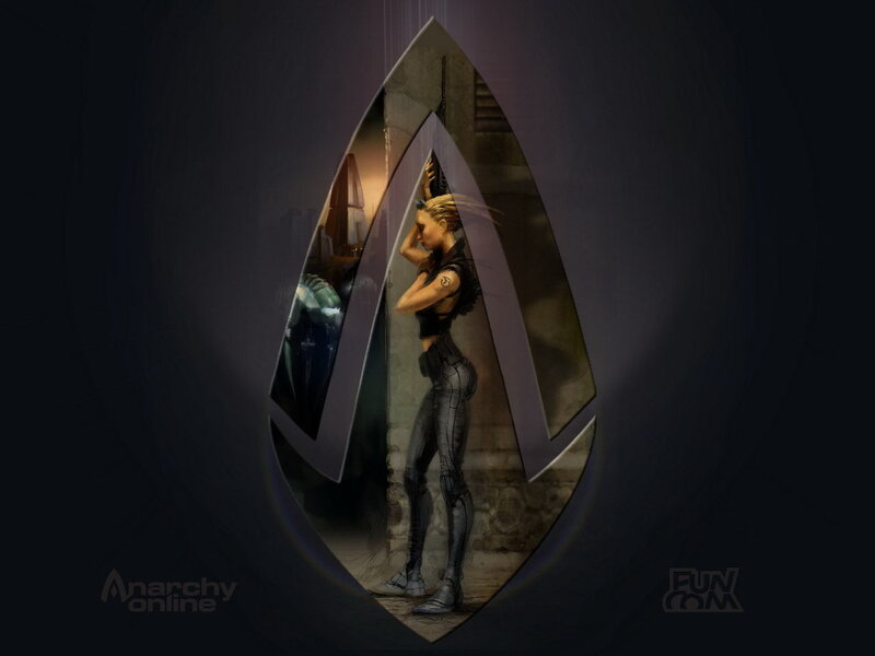 female character in futuristic setting