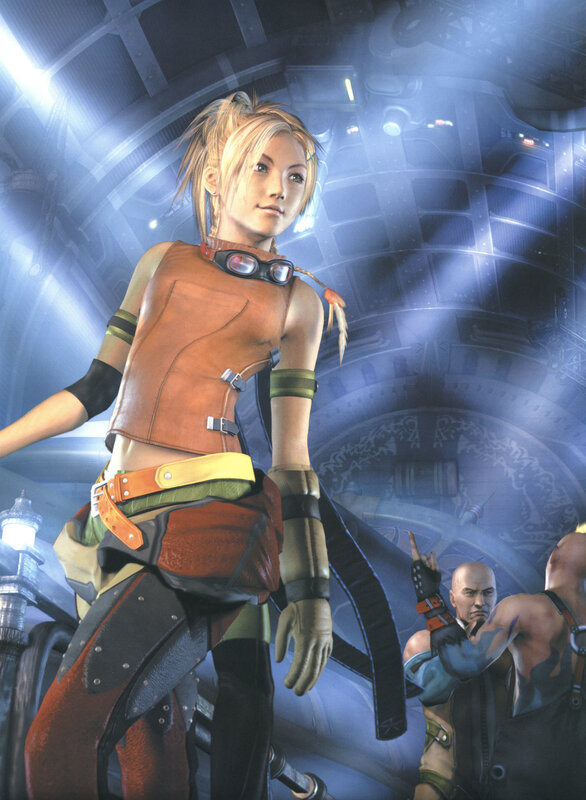 female character in futuristic setting