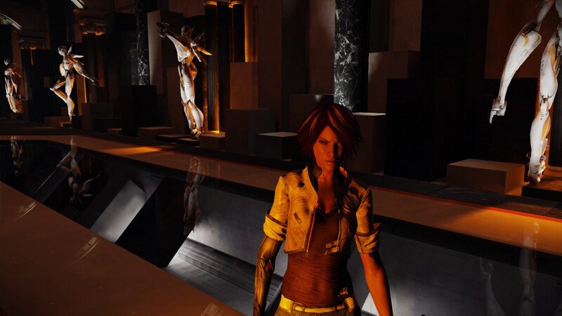 Female Character in Gallery