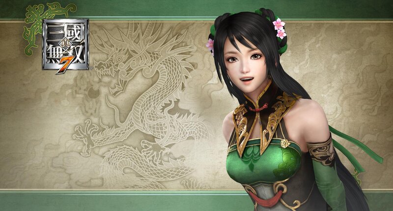 Female Character in Green Outfit — Calm