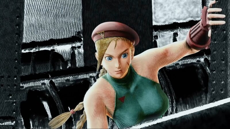 Female Character in Green Top — Dramatic