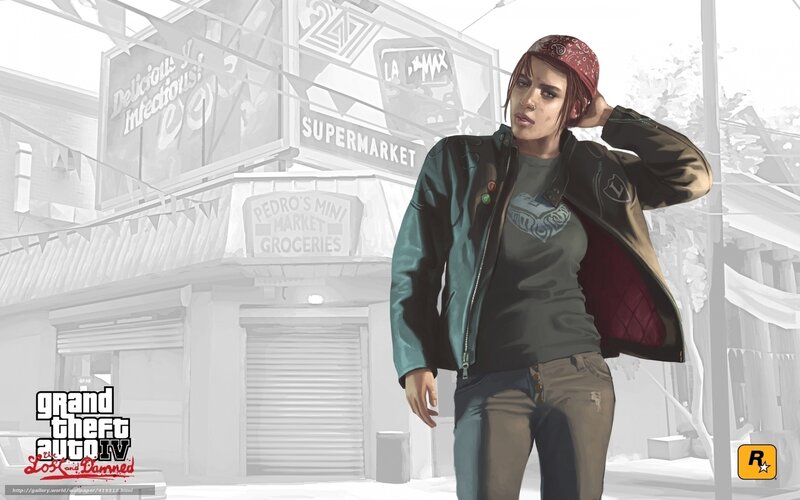 Female Character in Jacket — Gray, Dramatic, Digital Art