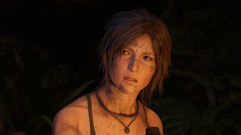 Female Character in Jungle — Brown, Dramatic