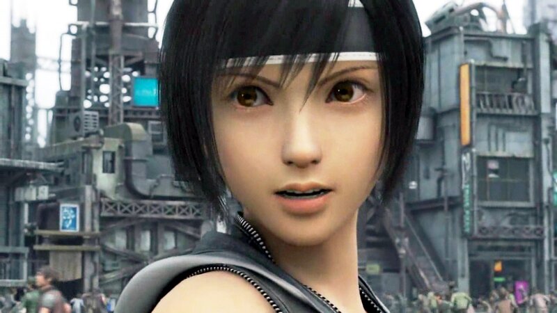 Female Character in Leather Jacket — Black, Serious