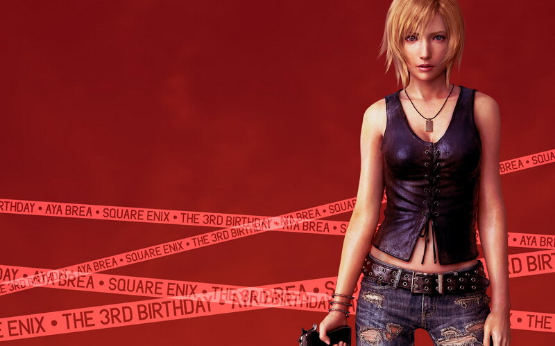 Female Character in Leather Vest