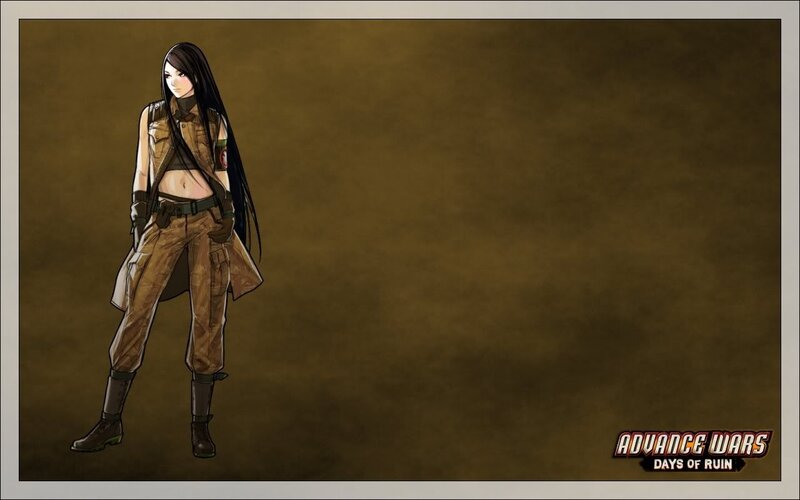 Female Character in Military Gear