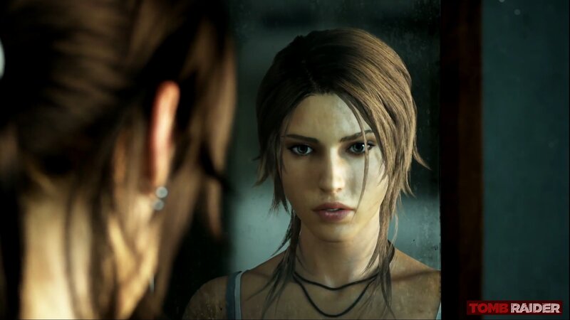Female Character in Mirror