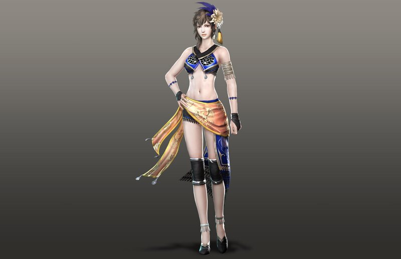 Female Character in Ornate Outfit