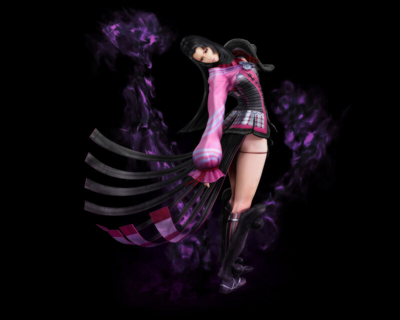 Female Character in Pink Armor