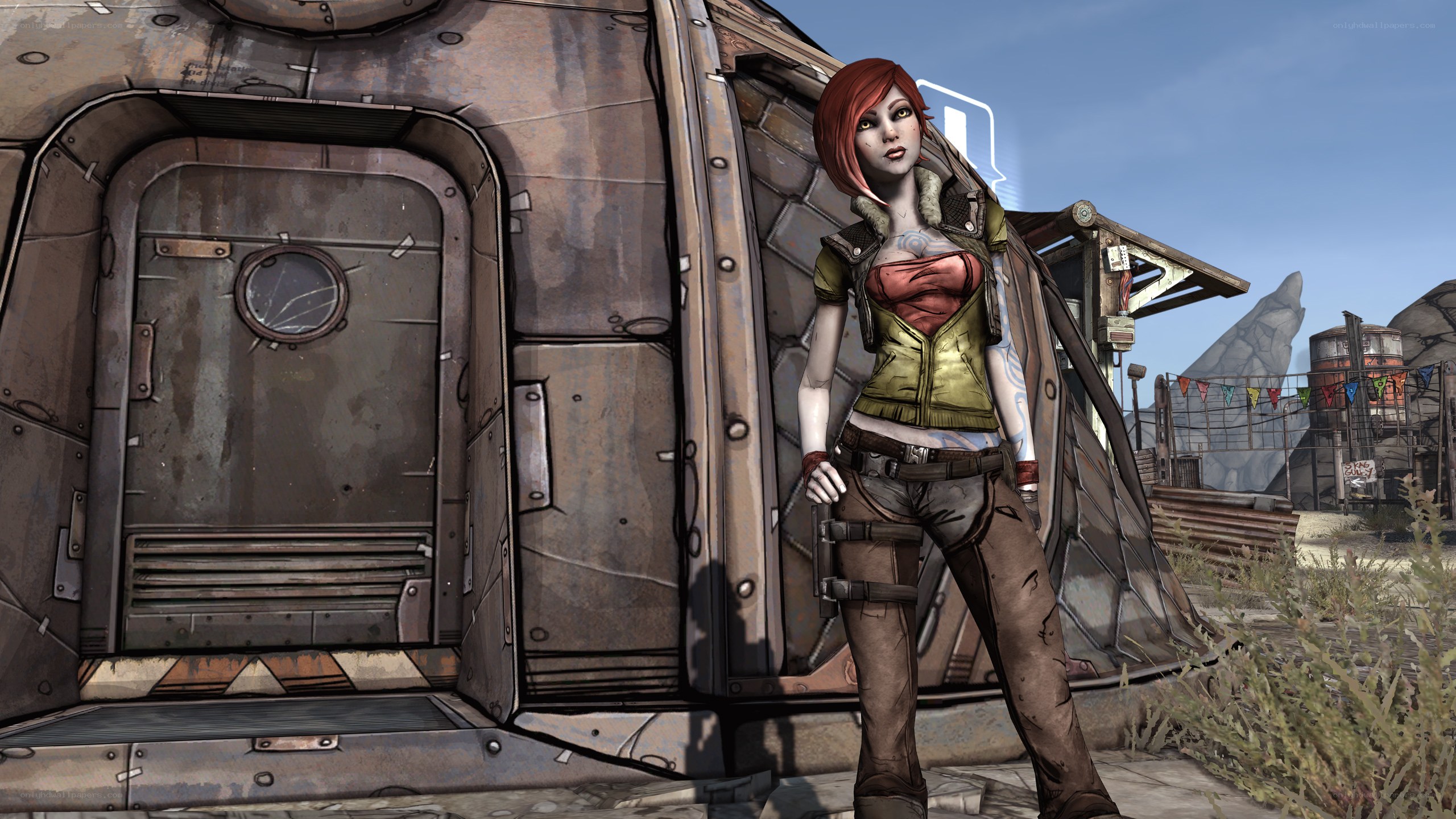female character in post-apocalyptic setting