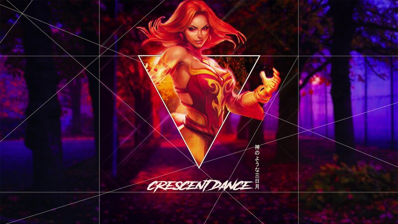 Female Character in Red Armor — Dramatic, Night, Digital Art