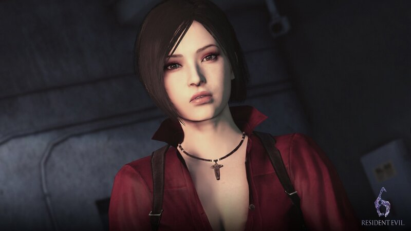 Female Character in Red Jacket — Serious