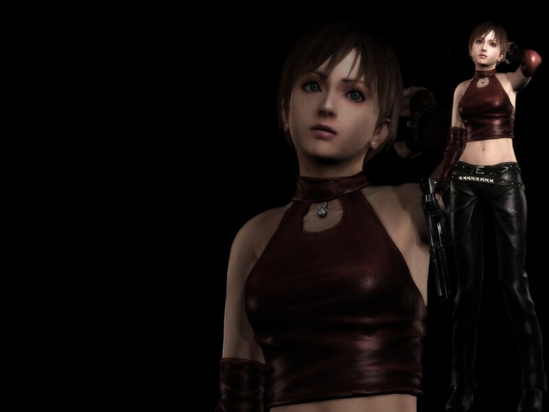Female Character in Red Top