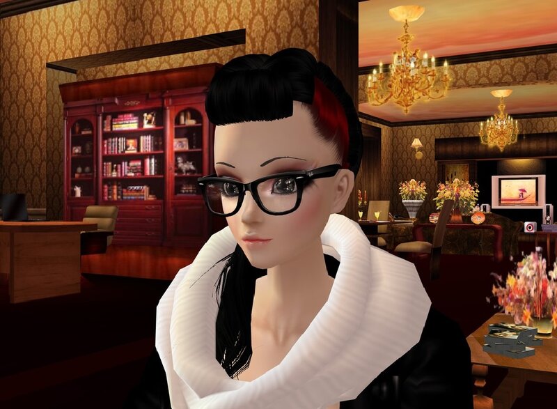 Female Character in Room — Black