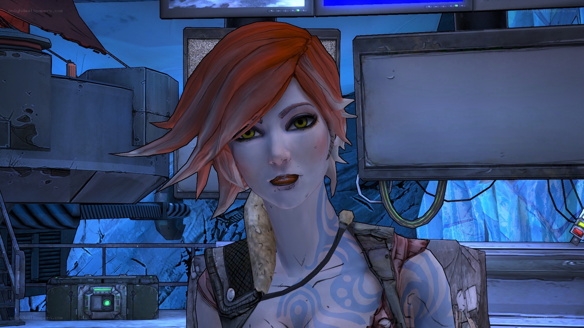 female character in sci-fi setting