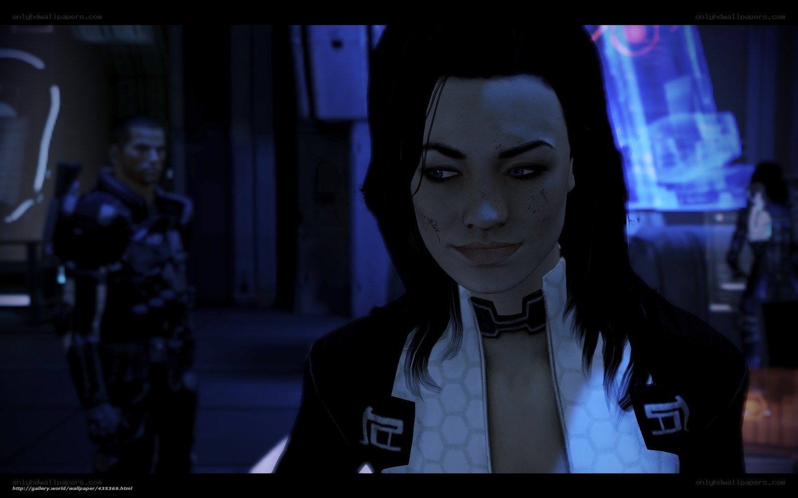 female character in sci-fi setting