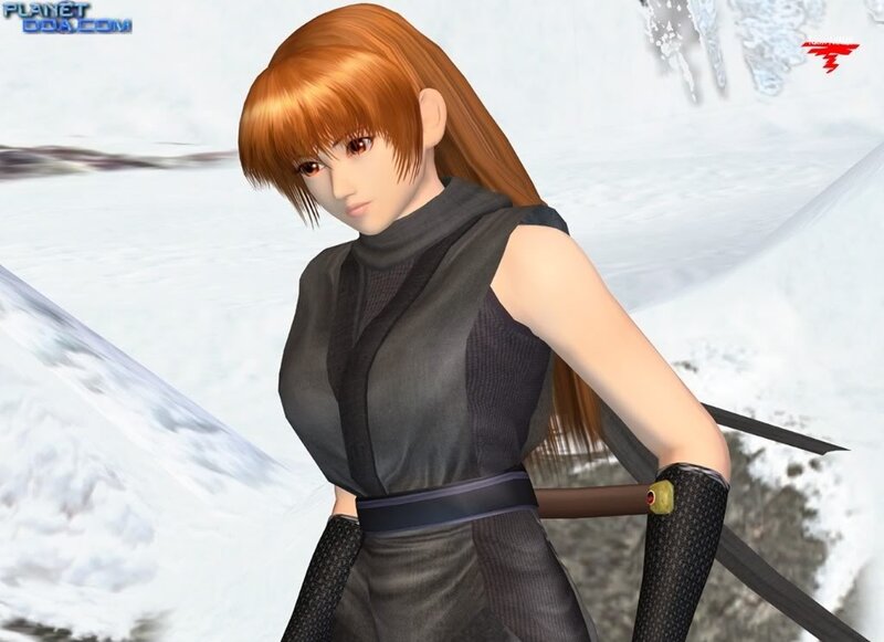 Female Character in Snow