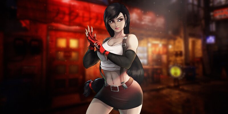 Female Character in Street