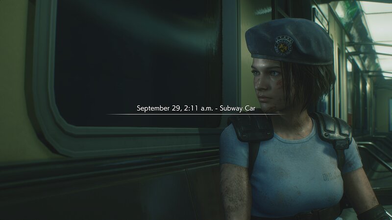 Female Character in Subway