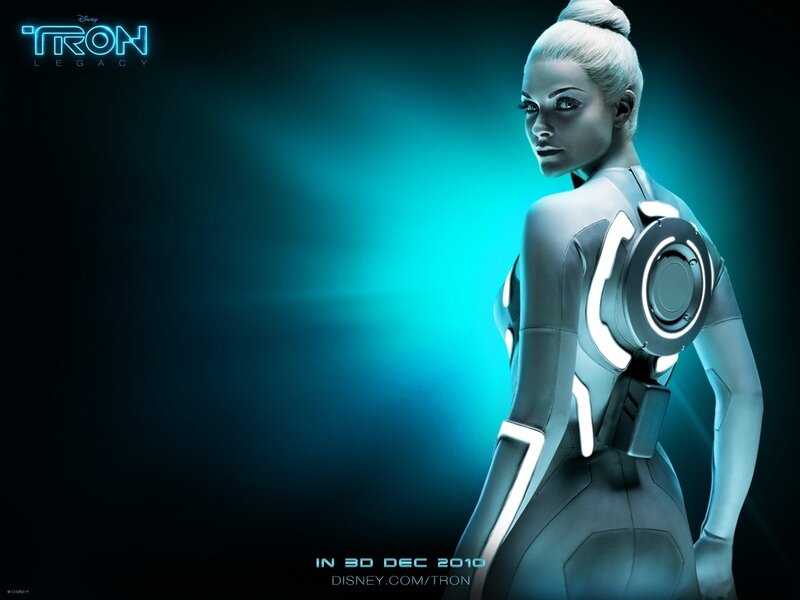 Female Character in Suit — Blue, Dramatic