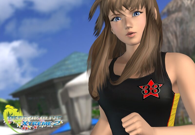 Female Character in Swimsuit