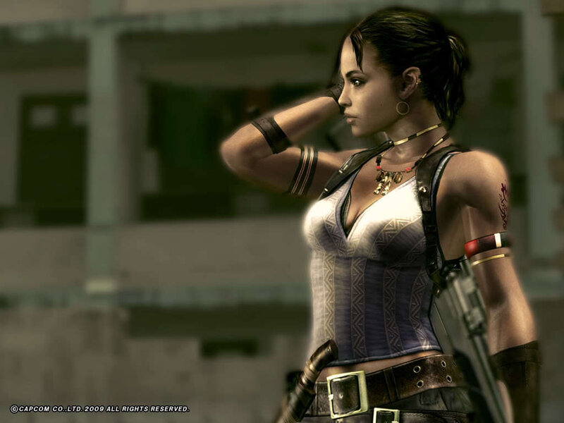 female character in tactical gear