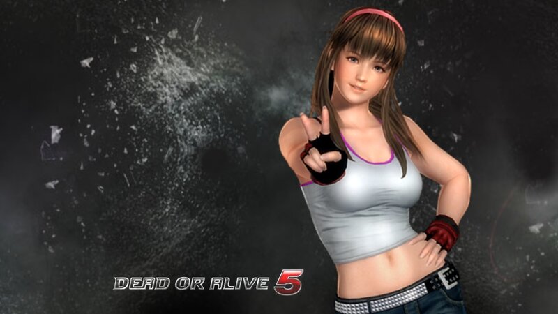 Female Character in Tank Top — Black