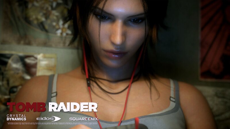 Female Character in Tank Top — Gray, Serious