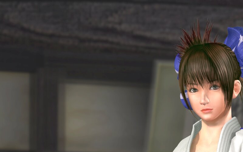 female character in traditional attire