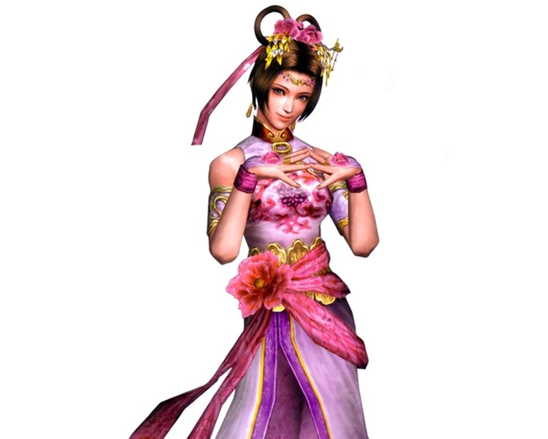 female character in traditional dress