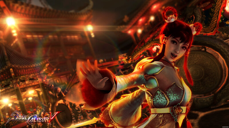 Female Character in Traditional Outfit