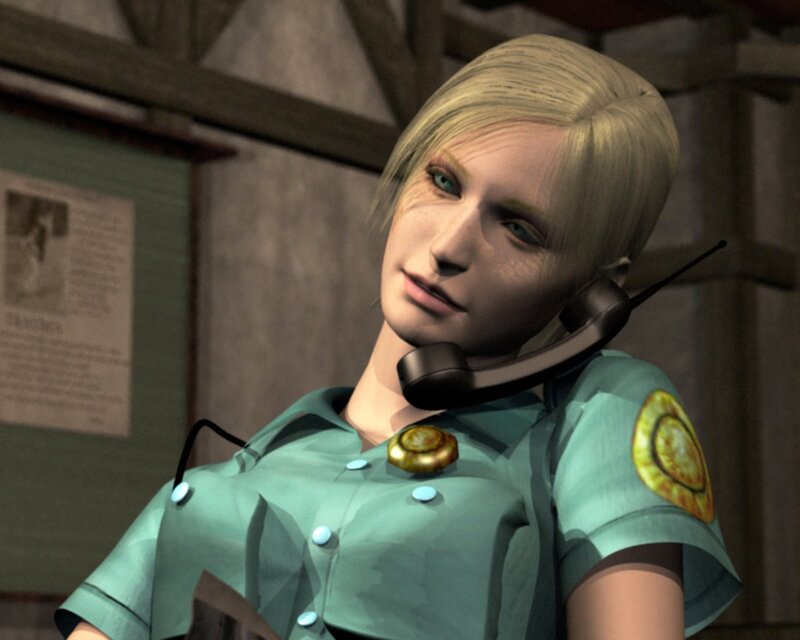 female character in uniform